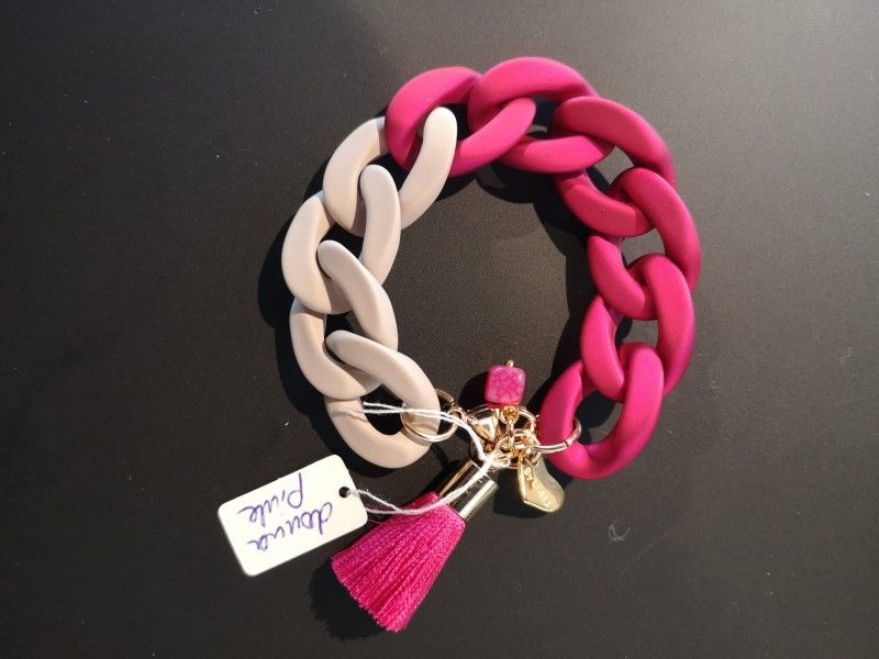 Donna Bracelet - pink/ecru - Diest