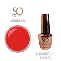 Rubber Base #18  Lady in Red - 5ml | €11.95 excl.BTW - Berlaar (Heikant)