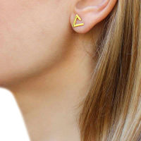 Laser Cutting earring  Triangle- CPE507D - Diest