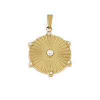 CHARM NO 8 18K GOLD PLATING - 2W2208015 - Diest