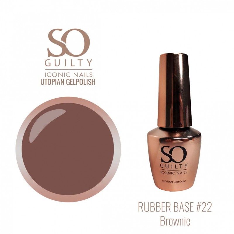 Rubber Base #22 Brownie - 12ml | €18.95 excl.BTW - Berlaar (Heikant)