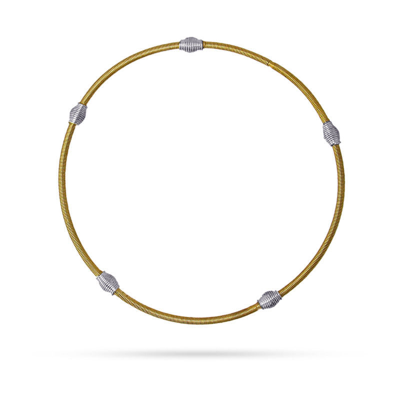 Elastic Metal Spring Bracelet With Dots - color D - T60 - Diest