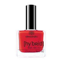 Alessandro Hybrid Soul Gel Lak 28-110 Classic Red - Pelt