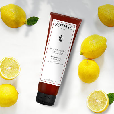 Sothys Gel douche Citron & petit grain  - Pelt