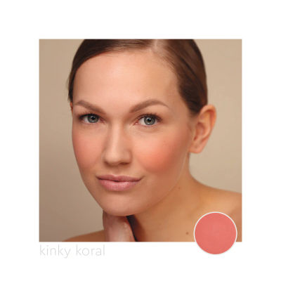 Compact blush KINKY KORAL - Beringen