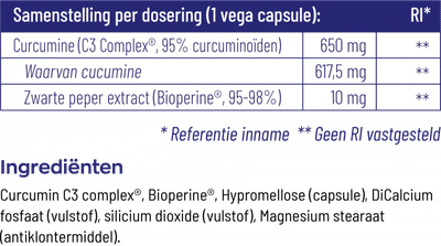 Curcuma - 60 capsules - - Herzele