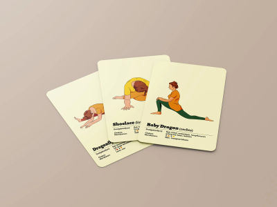Yin Yoga kaarten - set 1 (basisset) - Herzele