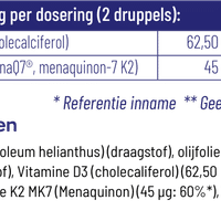 Vitamine D3 & K2 10 ml - Herzele