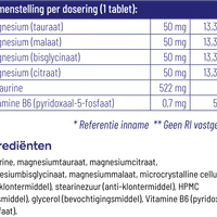 Magnesium 200 Complex 90 tabletten - Herzele