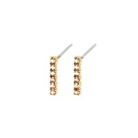  SHIMMER LINE EARRING GOLD PLATING 3C2301 - Diest