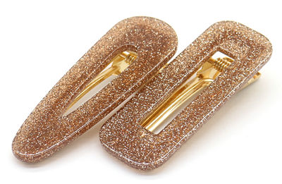  Hair Clips- Glitter Bronze - Diest