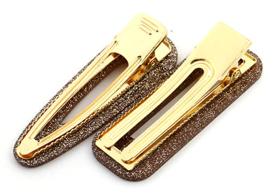  Hair Clips- Glitter Bronze - Diest