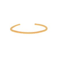 BUBBLE HOOP BRACELET GOLD PLATING 7C5362 - Diest