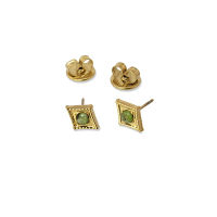 Erie Earrings Natural Stone GREEN - CPE430VER - Diest