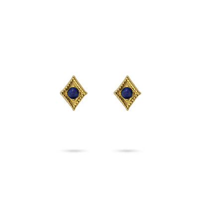 Erie Earrings Natural Stone BLUE - CPE430AZU - Diest