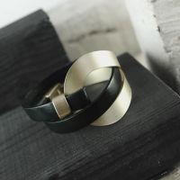 Double Wrap Leather Bracelet Gold Plating 7C2401020 - Diest