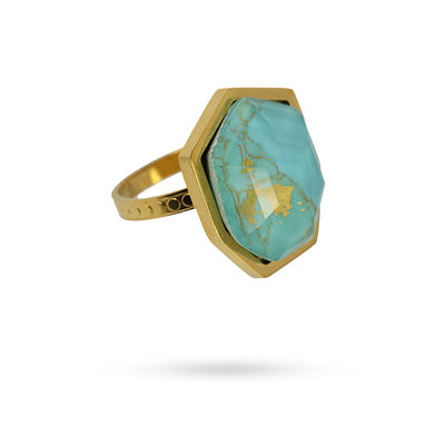 Sunflower Ring Turquoise-  AAN958A1 - Diest