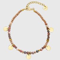  Waterproof Harmony Natural Dot Bracelet Rose 18 Carat Gold - Diest