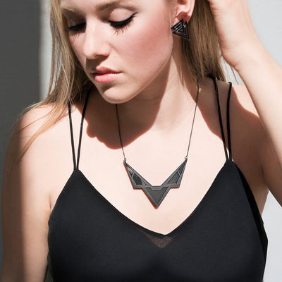 FLOW Cuivre Noir necklace - Diest