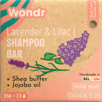 Purple healing - Lavender & lilac - shampoo bar - Malderen