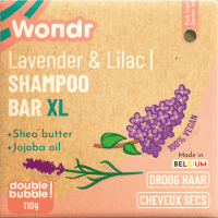 Purple healing - Lavender & Lilac - XL Shampoo bar  - Malderen