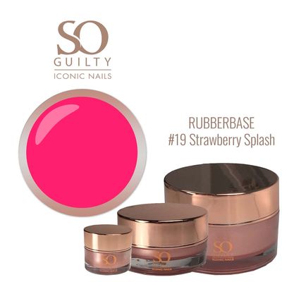 Rubber Base #19 Strawberry Splash - 12ml | €18.95 excl.BTW - Berlaar (Heikant)