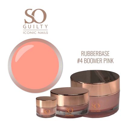 Rubber Base #4 Boomer Pink - 5ml | €11.95 excl.BTW - Berlaar (Heikant)