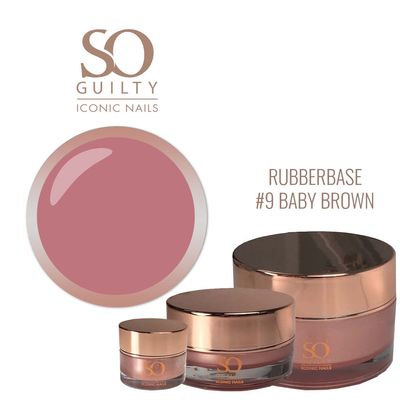 Rubber Base #9 Baby Brown - 5ml | €11.95 excl.BTW - Berlaar (Heikant)