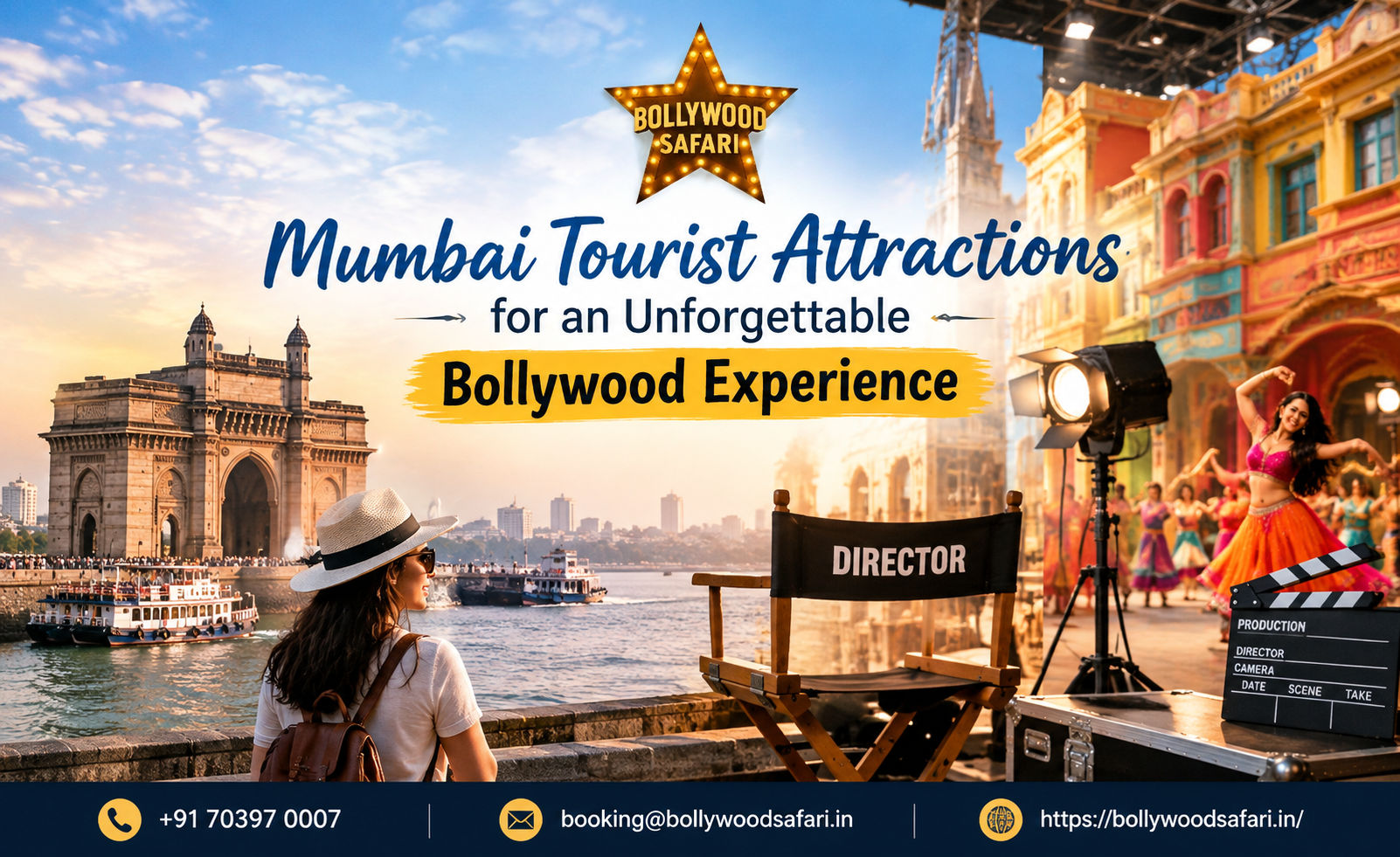 Mumbai Tourist Attractions with Bollywood Safari