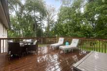 The home features a large wooden deck with well maintained wooden railing, ideal for enjoying the outdoors in the comfort of your own home! 33 San Gabriel Court Old Hickory, TN 37138