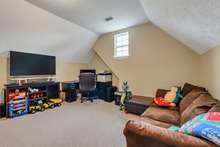 Bonus room over original garage. 