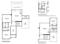Build the Ballentine with Drees Homes - Second Level Layout