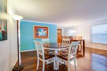 Breakfast Nook area just off the kitchen or great place to play board games and cards. There is a Dining Room area as well. 