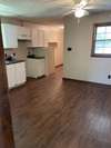 View of kitchen and laundry room