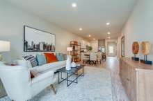 Beautiful open living room  *Photos of decorated model home