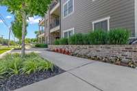 This is a first floor unit near the open parking lot, so you have a very short walk from your car to a climate controlled hallway straight to your door. 