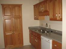 Another view of Kitchen * Very pretty Countertops in excellent condition * 