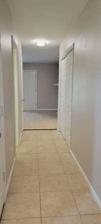 Hallway - Utility Closet & Coat Closet!