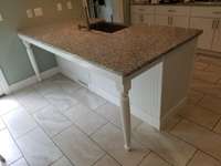 Granite and tile throughout! Goose neck faucet, recessed and under mount lighting!