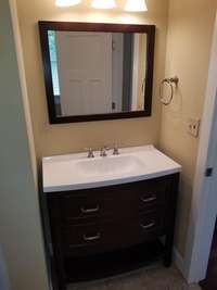 Master bath all updated.
