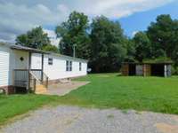 The yard pictured without the Storage building 