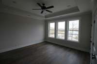 Large master bedroom on main level! Great view and natural lighting!