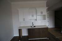 Wet bar in family room!