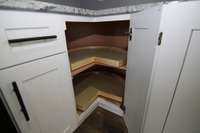 Awesome kitchen with a lazy susan!