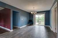 LTV flooring in kitchen/dining room...