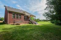 Peaceful views from your yard and back porch!