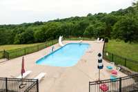 Pool with a view!