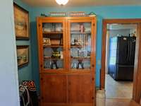 BUILT-IN CHINA CABINET
