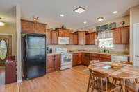 Eat In Kitchen w/ Recessed Lighting and Tons of Cabinet Space