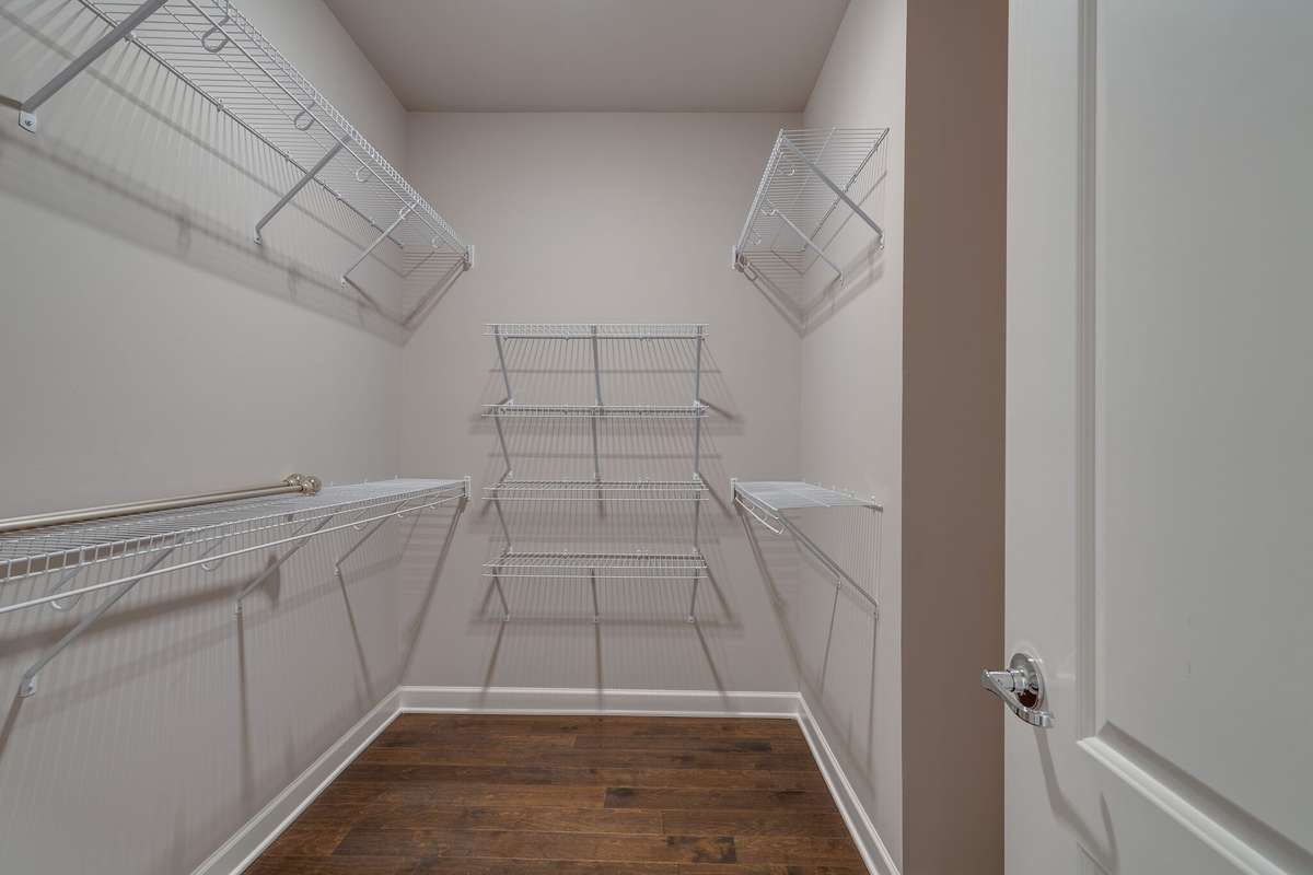 Large closets!!
*previously built home, actual selections and finishes may vary